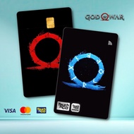 TNG God of War - Touch n Go Card Sticker Cover TNG / MASTER / VISA / CREDIT/ DEBIT CARD STICKER