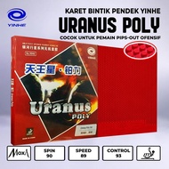 PROMO - KARET BAT BINTIK PENDEK YINHE URANUS POLY MAX BINTIK SERANG SPIN - Sports Emporium