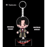 GANTUNGAN Pre-Order Keychain AcrylicKeychain Doyoung NCT 127 Musical Version [Fan Art Original By Ke