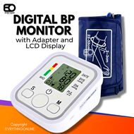 Digital Arm Blood Pressure Monitor | Accurate Readings | USB/Battery | Easy Use | With Charger