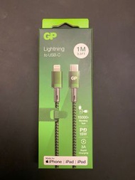 GP MFi USB-C至Lightning數據傳輸充電線