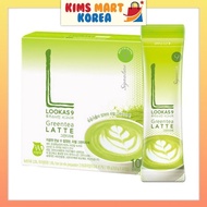 Lookas9 Green Tea Latte Korean Instant Coffee Mix 18.9g x 10pcs