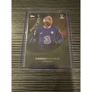 UWCL TOPPS KNOCKOUT 2023 - Kadeisha Buchanan Green Foil Card 25/99 Chelsea FC