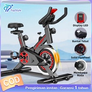 TopStyle Spinning Bike Sepeda statis Tes detak jantung Sepeda olahraga Exercise Bikes Berputar Peral