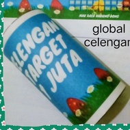 Viral TARGET piggy bank..Target 20 MILLION..0 MILLION 8 MILLION..7 MILLION.. . 5 MILLION.... 3 MILLI