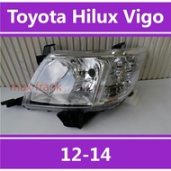 FOR TOYOTA HILUX VIGO 12-14 HEADLAMP HEADLIGHT LENS HEAD LAMP FRONT LIGHT สำหรับโตโยต้าไฮลักซ์วีโก12