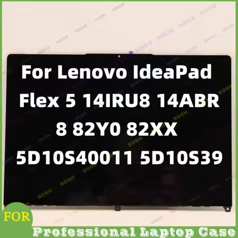 @14" LCD Touch Screen Digitizer Assembly For Lenovo IdeaPad Flex 5 14IRU8 14ABR8 82Y0 82XX PN 5D10S4