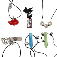 Akatsuki Naruto Necklace Uchiha Itachi Ninja Cosplay Pendant Necklace Cosplay Accessory