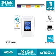 D-Link 4G+ Cat 6 LTE WiFi 6 AX600mbps Dual band Mobile Hotspot MiFi Wireless  Portable Modem Router 