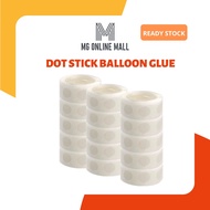 Dot Stick Balloon Glue. Dot Glue, Dot Stick Double Tape Sticky Balloon Double-sided Tape Transparent