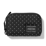 全新 絕版 Head Porter Black Beauty White Dot Coin Bag (HP-3366)