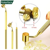 POKERFACE 1Pc Car Scratch Repair Pen Detailing Fine Line Fluid Pen Writer Paint Applicator Pen Slant