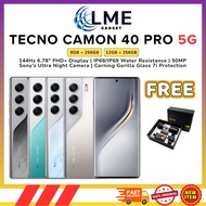 Tecno Camon 40 Pro 5G (8GB+256GB | 12GB+256GB) Smartphone | 1 Year TECNO Malaysia Warranty