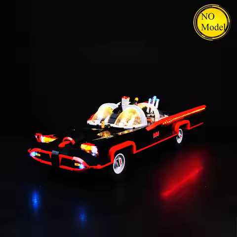 LED Light Set Suitable for LEGO Batman The Classic TV Series Batmobile 76328 Building Blocks DIY Lam