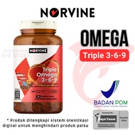 TRIPLE OMEGA 369 NORVINE FISHOIL FLAX BORAGE OIL 90 SOFTGELS