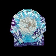 90s 美國古著 Grateful Death 死之華 渲染薄長袖上衣