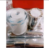 kertas struk thermal logo mandiri 58x40mm paket murah 10 roll eda printer bluetooth
