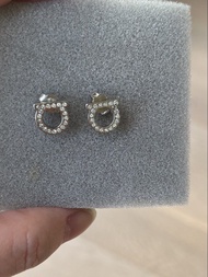 Salvatore Ferragamo 經典 Gancini 耳環