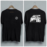 2025Gt86 Japanese Modified Car FA20D 4U-GSE T-shirt Breathable and Sweat-absorbent Men's T-shirt Hig
