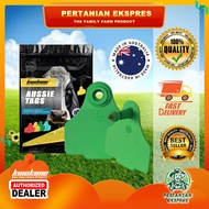 KingKong Aussie Tag-EarTag Cow/ Lembu (Green /Hijau 10set per pack )