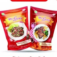 MC LEWIS BARBEQUE SAUCE & BLACKPEPPER SAUCE 310 GRAMS