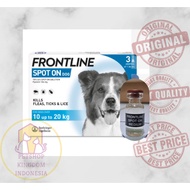 FRONTLINE spot on medium dog 10-20kg repack dog flea product