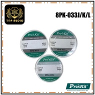 Pro'sKit 8PK-033J 0.8mm / 8PK-033K 1.0mm / 8PK-033L 1.2mm Flux Cored Lead Sn60/Pb40 Solder Wire ( 25