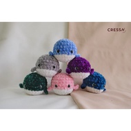 GANTUNGAN [READY] Whale Doll, Whale Doll, Whale-shaped keychain