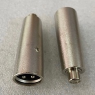 Canon MALE to FEMALE RCA Converter | XLR MALE to Female RCA
