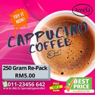 Cappucino Coffee Premix Beverage 3in1 bag 250g Repack