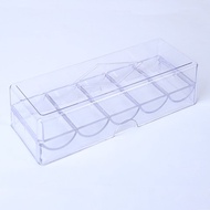 Mahjong Chips - Poker Chips Transparent Box Poker Chip Set Mahjong Chip Set Acrylic Poker Chips Tray