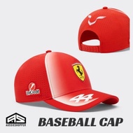 100% ORIGINAL 2026 F1 FERRARI SF PUMA LEWIS HAMILTON RED BASEBALL CAP