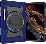 Case for Samsung Galaxy Tab S9 Ultra 14.6 Inch 2023 (SM-X910/X916B/X918U) Case with Pencil Holder, H