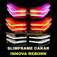SLIMFRAME CLAW INNOVA REBORN RGB SEIN INNOVA Lampu LED Kereta Fog Lamp RGB