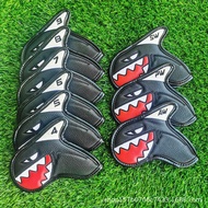 Shark Iron Cover Golf Club Head Cover Ball Head Cap Cover Golf Cover Protective Cover Golf
