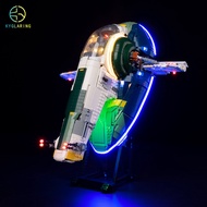 Kyglaring Uniformable Lego 75409 Jango Fetts Firebird Starship LED Toy Brick Light Kit Universal Ass