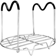 Trivet dengan Pemegang Silikon untuk Instant Pot 6 Qt 8 Qt, Trivet Alamic untuk Instant Pot dengan P
