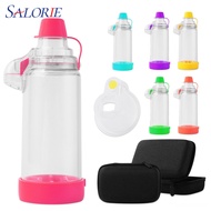 Salorie Silicone Aerosol Inhaler Chamber Nebulization  Aerosol Chamber Bottle with bag Asthma Spacer