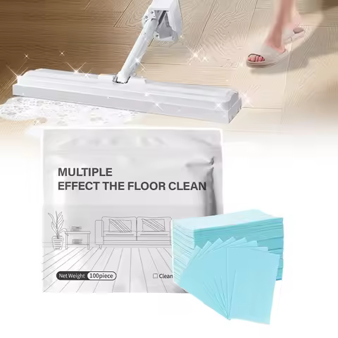 100-300PCS Floor Cleaner Concentrate Sheets Multipurpose Powerful Floor Cleaner Mop Solution Paper f