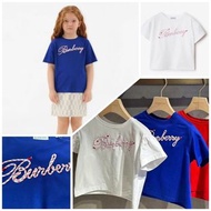 BURBERRY kids 正品 💥VIP限時優惠💥 2025新款 棉質童裝短袖純棉T恤 立體繩花圖案 女裝成人可穿大碼 可以親子裝 全新訂貨 (官網售約HK3900) 🩷查詢更多實物圖片/瀏覽更多本