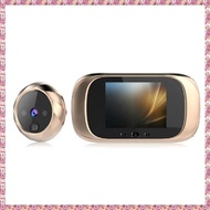 (Q W V D) Digital LCD 2.8Inch Video Doorbell Peephole Viewer Door Eye Monitoring Camera 90 Degree Do