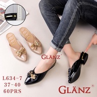 L634-7 REAL PIC Jelly Eva Rubber Slip-On Shoes Comfortable, Soft, Fashion Heel RibbonWanita / Size 3
