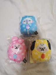 BTS 防彈少年團公仔 baby BT21 Line friends 日本限定 睡袋 睡衣  keychain keyring 鎖匙扣 吊飾Chimmy KOYA Cooky 10cm 娃娃 團子 祼