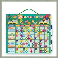 Kids Magnet Good Habits Self-Disciplined Reward Chart Toy Educational Chart Growth Record Board Usab