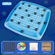 Mumystation Permainan Magnetik Catur Magnet Mini Mainan Catur Anak Magnetis Catur Magnet Mini