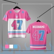 Oversized boxy fit retro unisex vintage streetwear jersey liora47 jersey/