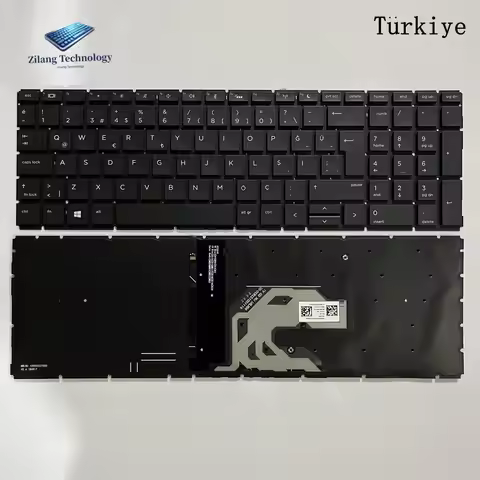 Suitable for HP ProPle sans cadre, pour modèles 450G6, G7, 455R, 455, G6, G7,laptop TR TU Turkiye ba