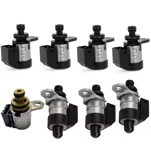 8PCS Transmission Solenoid Kit 5EAT For 5-Speed Subaru Exiga Impreza Legacy Outback Forester Tribeca