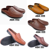 Sepatu Sandal Selop Karet Pantofel Bustong Pria Dewasa Formal Anti Air ATT ABK