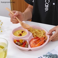 hanpromanwj 1Pcs Round Fruit Salad Plate Kitchen Breakfast Snack Dip Tray Dinner Plates Food Dishes 
